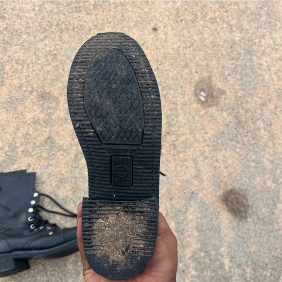 Harley-Davidson Black Moto Boots - Picture 5 of 6